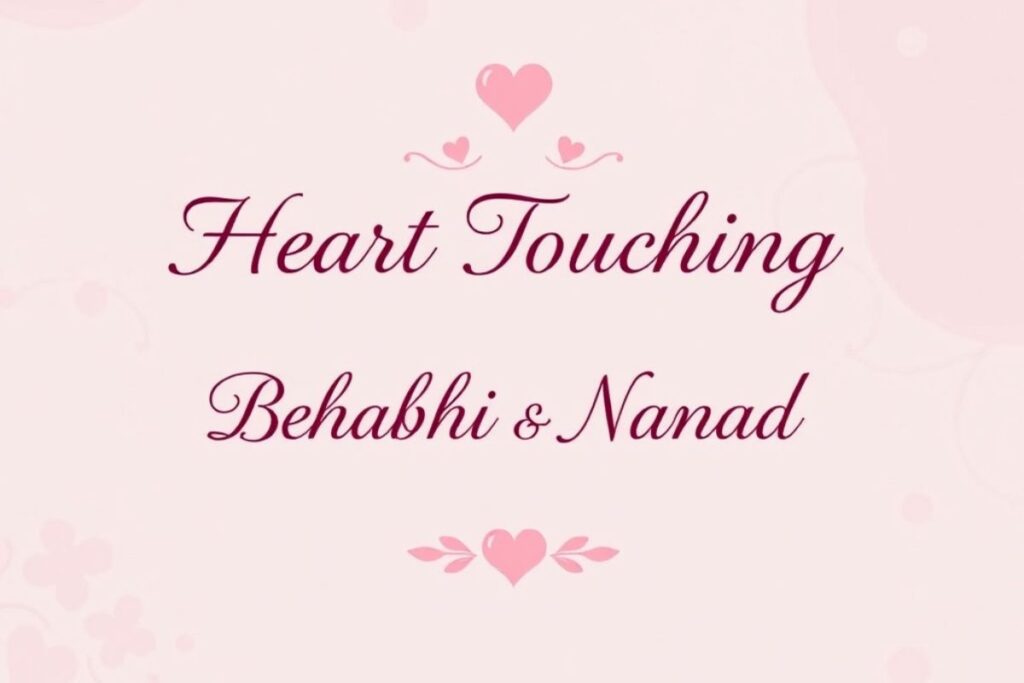 Heart Touching Bhabhi Nanad Quotes