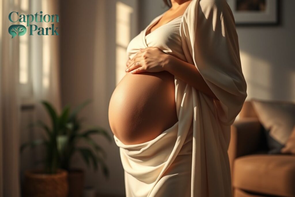 Simple Pregnancy Announcement Captions