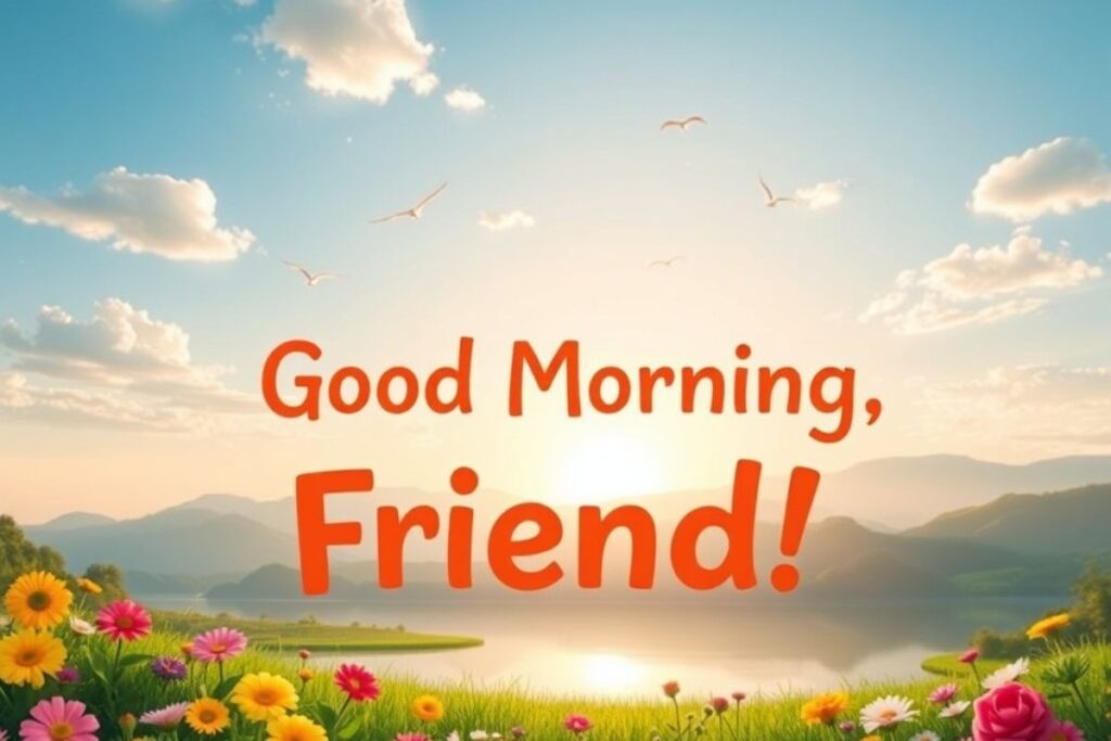 Good Morning Message to My friend