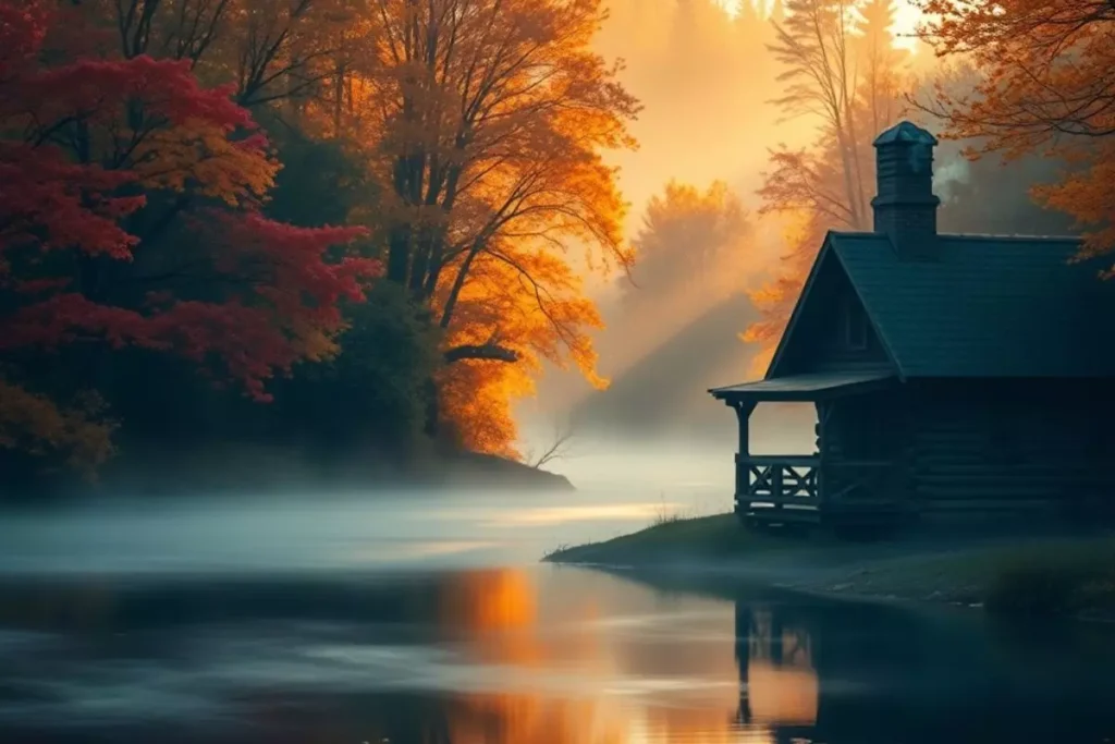 Aesthetic Autumn Morning Pictures for Peaceful Wake-Ups
