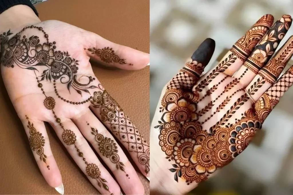 Arabic Instagram Stylish Royal Front Hand Mehndi Design Patterns