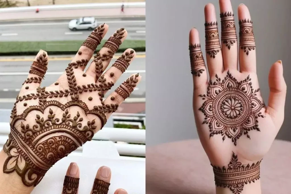 Bridal Mehndi Royal Front Hand Mehndi Design for Weddings & Festivals