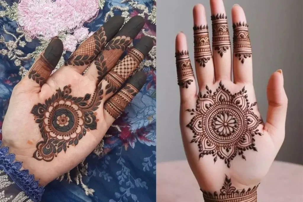 Instagram Stylish Royal Front Hand Mehndi Design for Modern Girls 