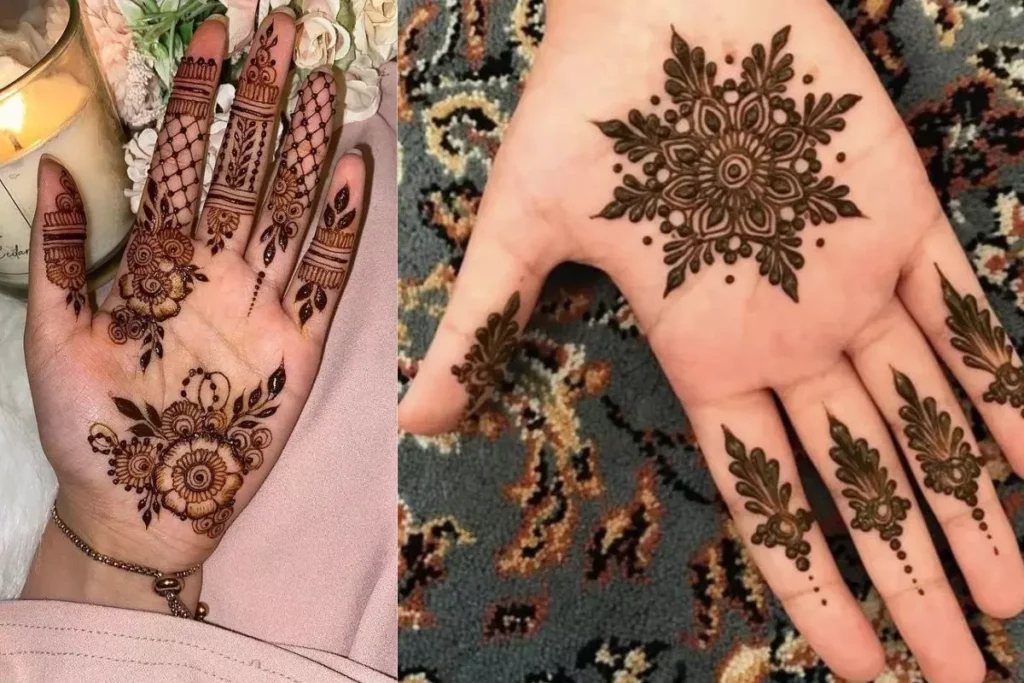 Simple Instagram Stylish Royal Front Hand Mehndi Design for Beginners