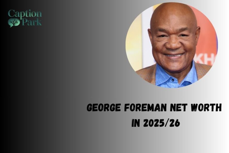 George Foreman Net Worth in 202526