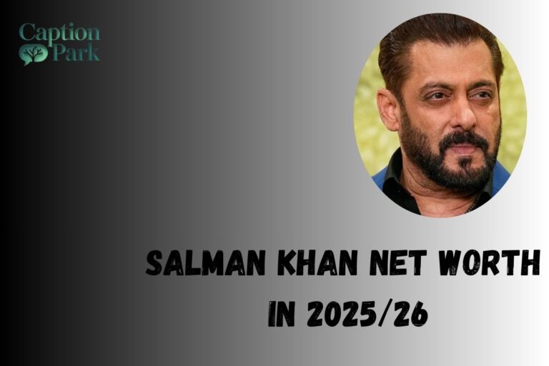 Salman Khan Net Worth in 202526