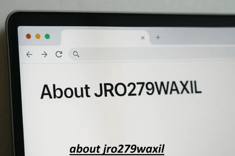 About JRO279Waxil and Its Role in Modern Digital Systems