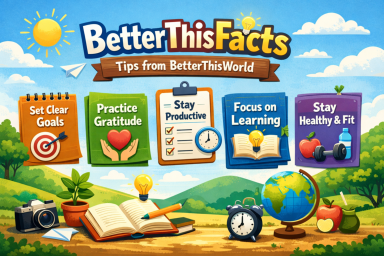 BetterThisFacts Tips from BetterThisWorld